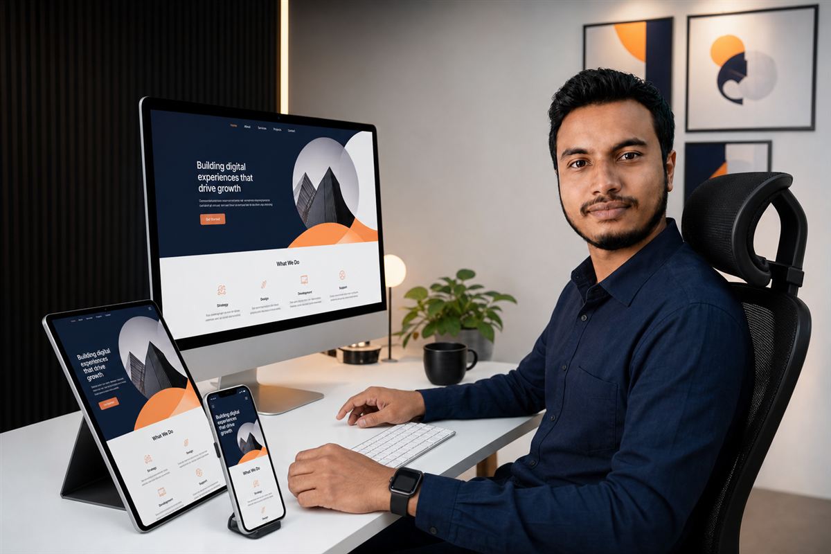 Website design and development service