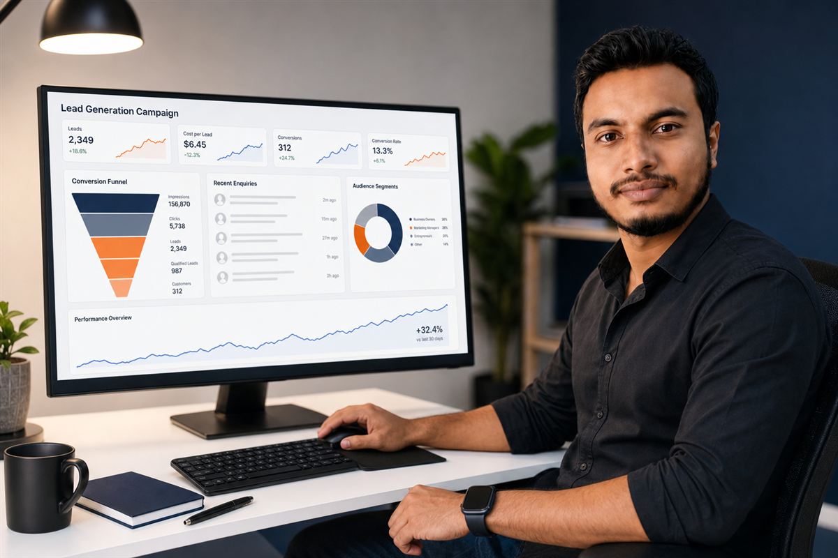 Lead generation campaign service
